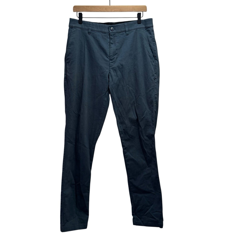 Bad Birdie Men's Sz 32x31 Navy Blue Tapered Leg Performance Golf Chino Pants euc